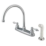 Kingston Brass KB72.AL Vintage 1.8 Gpm Standard Kitchen Faucet - Chrome. Fixed Price $107.22.