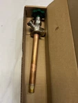 Prier C-144D08 Frost Free Anti-siphon Outdoor Wall Hydrant, 8-INCH, Nickel. Fixed Price $37.99.
