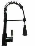 Soka Black Kitchen Faucet With Pull Down Sprayer Sink Mordern Arc. Fixed Price $9.68.