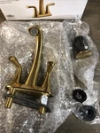 Kohler Sundae Two Handle Bath Faucet Brushed Brass R28796-4D-2MB *no Drain*. Fixed Price $44.99.