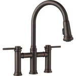 Blanco 442507 Empressa Pull Down Kitchen Bridge Faucet - Oil Rubbed Bronze. Fixed Price $399.99.