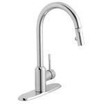 Schon 67706-0001 Axel Single-handle Pull-down Sprayer Kitchen Faucet Chrome. Fixed Price $54.99.