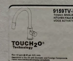 Delta Trinsic 9159TV-CZ-DST Voiceiq Touchless Kitchen Faucet Champagne Bronze. Fixed Price $628.00.