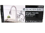 Glacier Bay Oswell Single-handle Pull-down Kitchen Faucet Stainless Steel. Fixed Price $52.95.