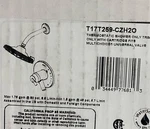 Delta T17T259-CZH2O Trinsic Dual Function Thermostatic Shower Only, Champagn. Fixed Price $375.25.