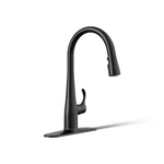 Kohler Simplice 1.5 Gpm Kitchen Faucet -K-597-BL Matte Black Finish. Fixed Price $259.95.