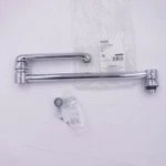 Chicago Faucets DJ18E35JKABCP 18" Double Jointed Swing Spout Polished Chrome. Fixed Price $141.99.