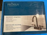 Pegasus 873-883- Tall Handle Bar Faucet Heritage Bronze. Fixed Price $57.00.