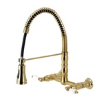 Kingston Brass GS124.PL Heritage 1.8 Gpm Wall Mounted Widespread -. Fixed Price $516.72.