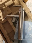 New Kohler K-14404-4A-CP Purist Tall Vessel Bathroom Sink Faucet Polished Chrome. Fixed Price $399.00.