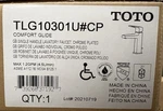 Toto TLG10301U#CP Gb Series Single Hole Bathroom Faucet - Polished Chrome. Fixed Price $112.50.