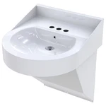 Bestcare WH3740-09 Hospital Sink, 21.5"X19"X7", White. Fixed Price $1496.99.