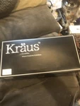 Kraus KPF-1621 Chrome Single Lever Kitchen Faucet. Nos.. Fixed Price $80.00.