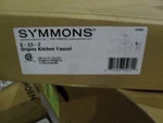 Symmons S-23-2 Origins Kitchen Faucet With Side Spray Chrome. Fixed Price $110.00.