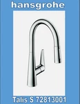 Hansgrohe 72813001 Talis High-arc Pull-down Kitchen Faucet Chrome. Fixed Price $250.00.