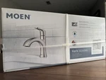 Moen Karis 84346SRN Brushed Nickel Bathroom Faucet Sealed. Fixed Price $59.00.