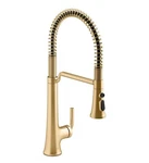 Kohler Tone 23765-2MB Pull Down Sprayer Kitchen Faucet Brushed Moderne Brass. Fixed Price $409.00.
