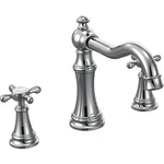 Moen TS22101 Weymouth Handle Roman Tub Trim Cross Chrome. Fixed Price $399.99.