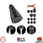 Pull Down Kitchen Faucet Head Replacement - 3 Modes With 11 Adapters Spra. Fixed Price $15.19.