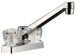Dura Faucet DF-PK640A-CP Two Handle 4" Kitchen/bar Chrome W/clear Knobs. Fixed Price $45.48.
