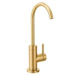 Moen S5530BG Brushed Gold One-handle Beverage Faucet Slight Wear. Fixed Price $214.40.