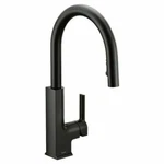 Moen S72308BL Sto One-handle High Arc Pulldown Kitchen Faucet*new*. Fixed Price $448.00.