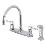 Kingston Brass FB791DLSP Concord 8-INCH Centerset Kitchen Faucet With Sprayer. Fixed Price $106.38.