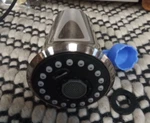 Wowow Faucet Spray Brushed Nickel HEAD#H5003-LW. Fixed Price $13.64.