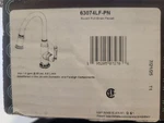 Brizo 63074LF-PN Rook 1.8 Gpm Single Hole Pull Down Kitchen Faucet With Magnedoc. Fixed Price $400.00.