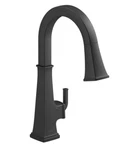 Kohler K-23832-BL Riff Touchless Pull Down Kitchen Faucet, Matte Black. Fixed Price $350.00.