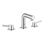 Grohe 20572001 8" Widespread 2-HANDLE S-size Bathroom Faucet, 1.2 Gpm Chrome. Fixed Price $271.57.