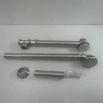 Kingston Brass Vintage Toe Touch Waste Overflow Tub Drain Brushed Nickel CC2718. Fixed Price $107.95.