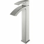Vigo Deck Mounted High Arc Silver Kitchen Faucet - VG03007BN. Fixed Price $85.00.