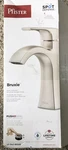 Pfister Bruxie Single Handle Bathroom Faucet Spot Defense Brushed Nickel. Fixed Price $47.50.