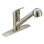 Omnipro OPB-150SS Single Handle Pullout Kitchen Faucet 1-3 Hole Install. Fixed Price $151.19.