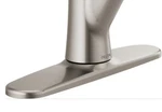 Genuine Delta Kitchen Faucet Stainless 10" Escutcheon & Under Cover Plate. Fixed Price $18.99.