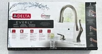 Delta Everly Single-handle Pull-down Sprayer Kitchen Faucet Spots. Stainless. Fixed Price $139.00.