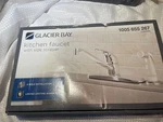 Glacier Bay HD67552-1401 Standard Kitchen Faucet With White Side Sprayer 4" Ins. Fixed Price $41.00.