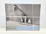 Bnib Oakbrook Collection Essentials Two Handle Chrome Laundry Faucet, 4877973. Fixed Price $47.95.