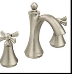 Moen T4524ORB Wynford Two-handle High Arc Bathroom Faucet, Oil Rubbed Bronze. Fixed Price $148.88.