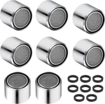 Faucet Aerator For Kitchen And Bathroom Sink, 8 Pcs Female Thread Silver. Fixed Price $10.10.
