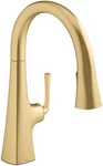 Kohler Graze Pull-down Kitchen Sink Faucet With Three-function Sprayhead. Fixed Price $820.61.
