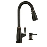 Moen Morado 87394BRB Pulldown Kitchen Faucet,mediterranean Bronze *new*. Fixed Price $168.99.