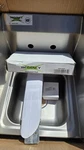 Regency 600HS12SP Wall Mounted Hand Sink W/gooseneck & Side Splash 12" X 16". Fixed Price $99.00.