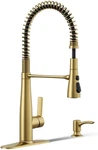 K-REC22745-SD-2MB Semi-professional Kitchen Faucet With Soap Dispenser/lotion. Fixed Price $931.25.