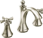 Moen T4524NL Wynford Polished Nickel Two-handle High Arc Bathroom Faucet. Fixed Price $137.49.