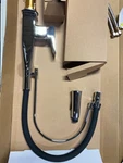 Alfi ABKF3023-PC Pull-down Pre-rinse Kitchen Faucet, Polished Chrome, 1.8 Gpm. Fixed Price $285.99.