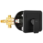Tru-temp Pressure Balanced Mixing Valve With Round Trim Matte Black. Fixed Price $143.99.