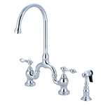Kingston Brass KS779.ALBS English Country 1.8 Gpm Widespread - Chrome. Fixed Price $529.72.