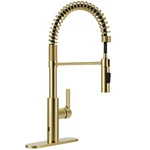 Anzzi KF-AZ303 Ola Touchless 1.8 Gpm Hole Kitchen Faucet Gold. Fixed Price $252.10.
